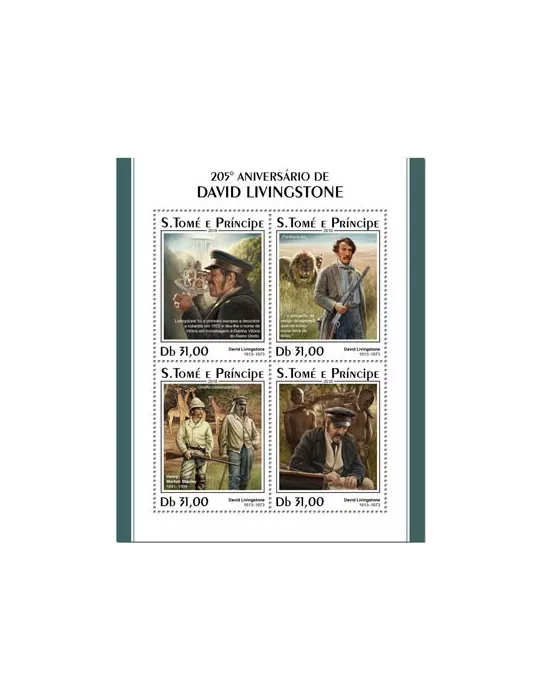 n° 6189/6192 - Timbre SAINT-THOMAS ET PRINCE Poste