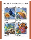 n° 6229/6232 - Timbre SAINT-THOMAS ET PRINCE Poste