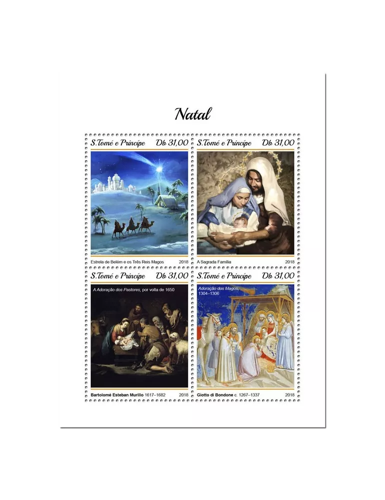 n° 6265/6268 - Timbre SAINT-THOMAS ET PRINCE Poste