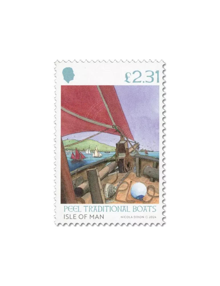 n° 3133/3138 - Timbre ILE DE MAN Poste