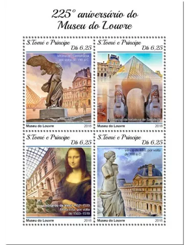 n° 6361/6364 - Timbre SAINT-THOMAS ET PRINCE Poste
