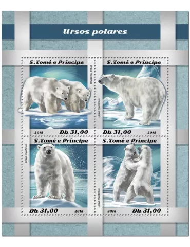 n° 6378/6381 - Timbre SAINT-THOMAS ET PRINCE Poste