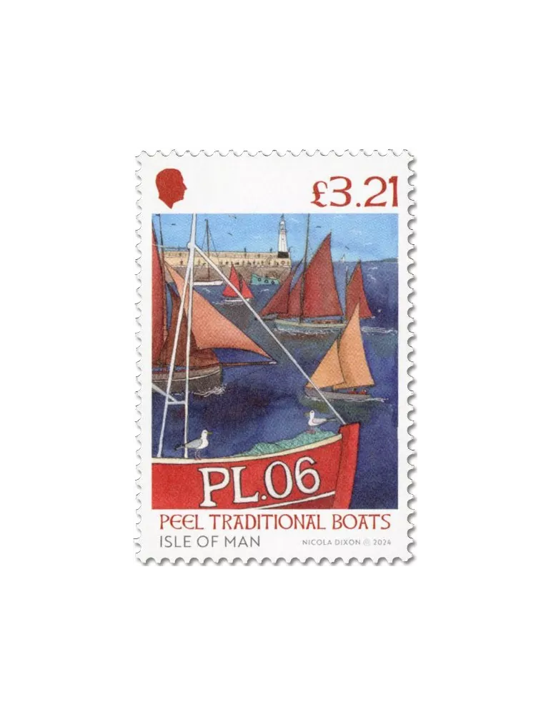 n° 3133/3138 - Timbre ILE DE MAN Poste