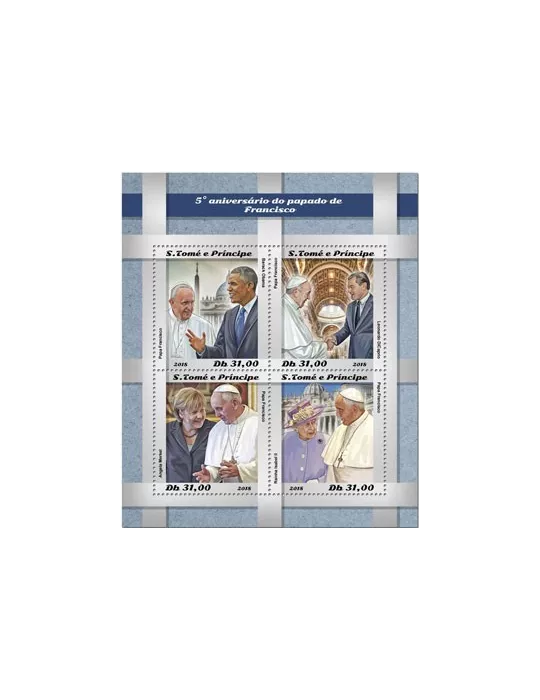 n° 6398/6401 - Timbre SAINT-THOMAS ET PRINCE Poste