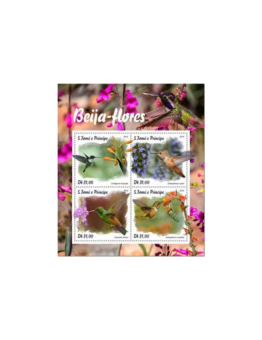 n° 6458/6461 - Timbre SAINT-THOMAS ET PRINCE Poste