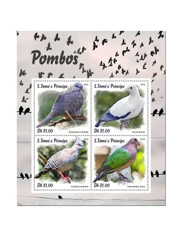 n° 6466/6469 - Timbre SAINT-THOMAS ET PRINCE Poste