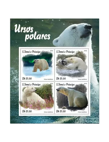 n° 6506/6509 - Timbre SAINT-THOMAS ET PRINCE Poste