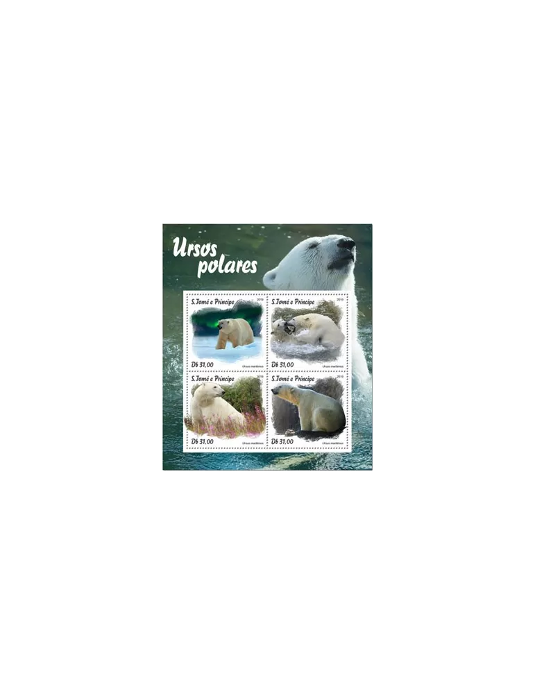 n° 6506/6509 - Timbre SAINT-THOMAS ET PRINCE Poste