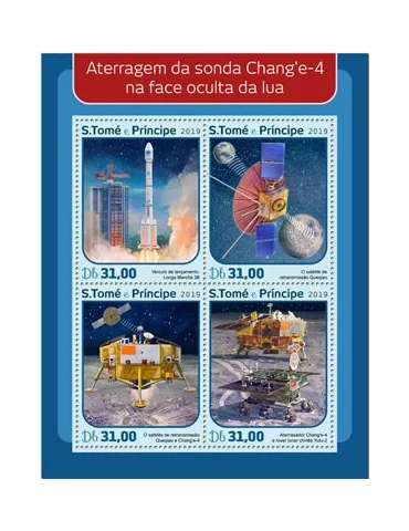 n° 6510/6513 - Timbre SAINT-THOMAS ET PRINCE Poste