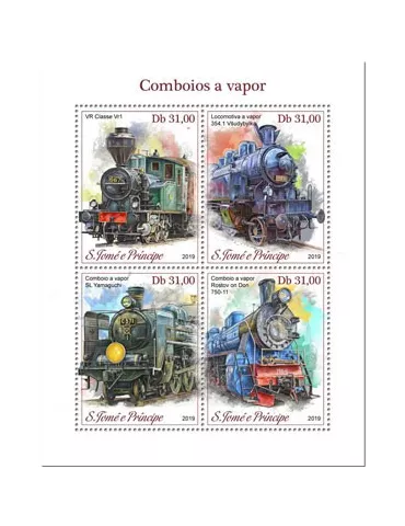 n° 6534/6537 - Timbre SAINT-THOMAS ET PRINCE Poste