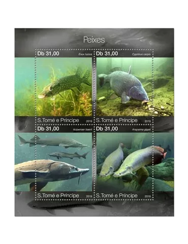 n° 6558/6561 - Timbre SAINT-THOMAS ET PRINCE Poste