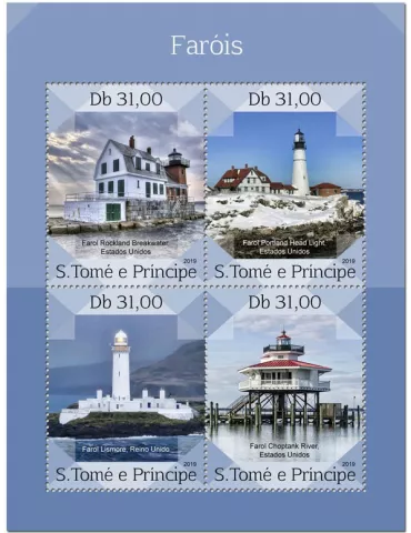 n° 6584/6587 - Timbre SAINT-THOMAS ET PRINCE Poste