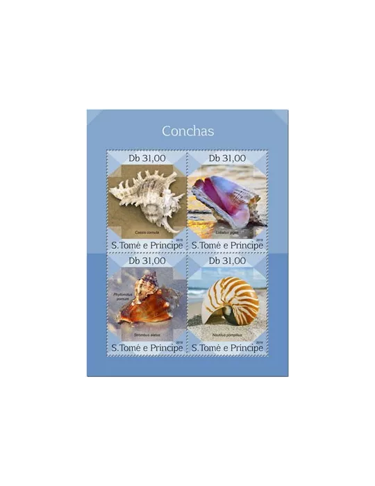 n° 6588/6591 - Timbre SAINT-THOMAS ET PRINCE Poste