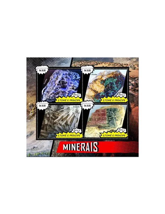 n° 6635/6638 - Timbre SAINT-THOMAS ET PRINCE Poste