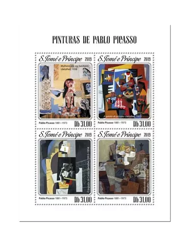 n° 6823/6826 - Timbre SAINT-THOMAS ET PRINCE Poste