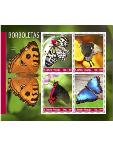 n° 6835/6838 - Timbre SAINT-THOMAS ET PRINCE Poste