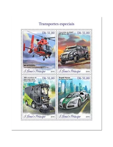n° 6880/6883 - Timbre SAINT-THOMAS ET PRINCE Poste