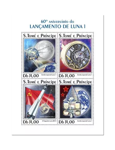 n° 6904/6907 - Timbre SAINT-THOMAS ET PRINCE Poste