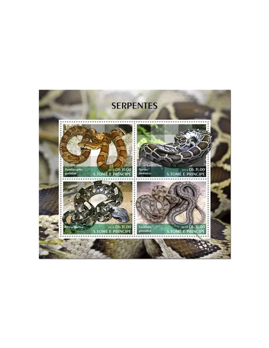 n° 6944/6947 - Timbre SAINT-THOMAS ET PRINCE Poste