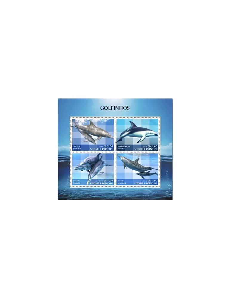 n° 6948/6951 - Timbre SAINT-THOMAS ET PRINCE Poste