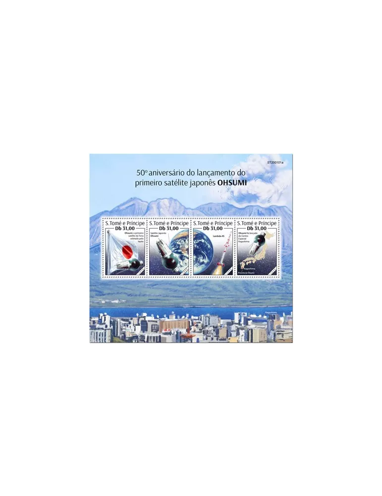 n° 6976/6979 - Timbre SAINT-THOMAS ET PRINCE Poste