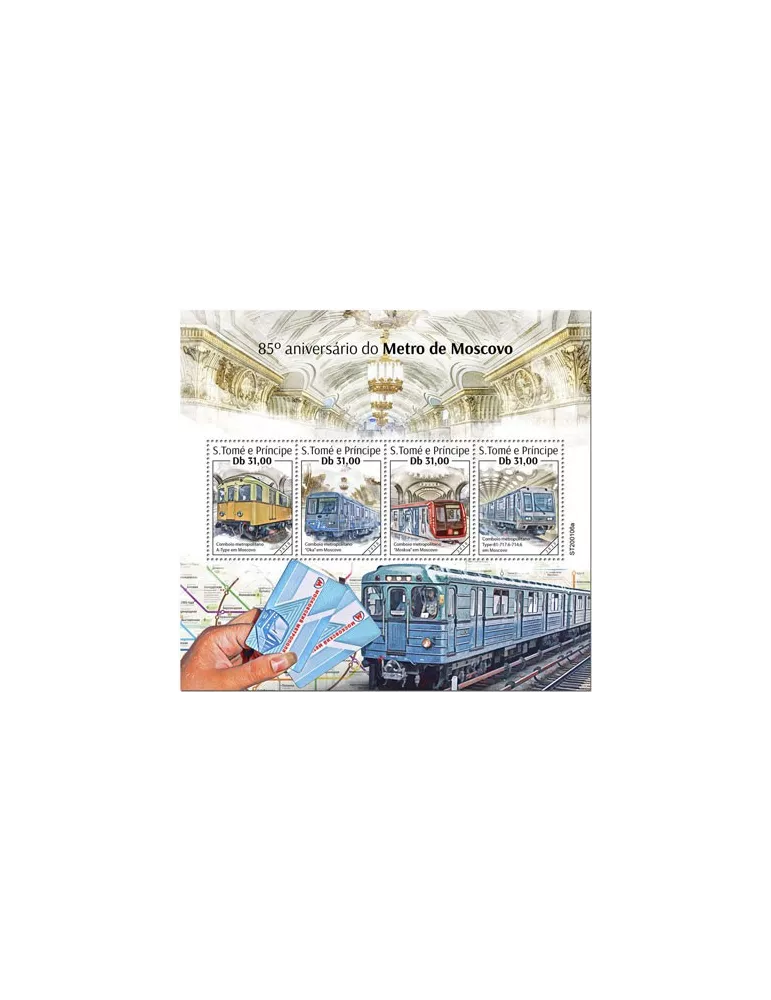 n° 6996/6999 - Timbre SAINT-THOMAS ET PRINCE Poste