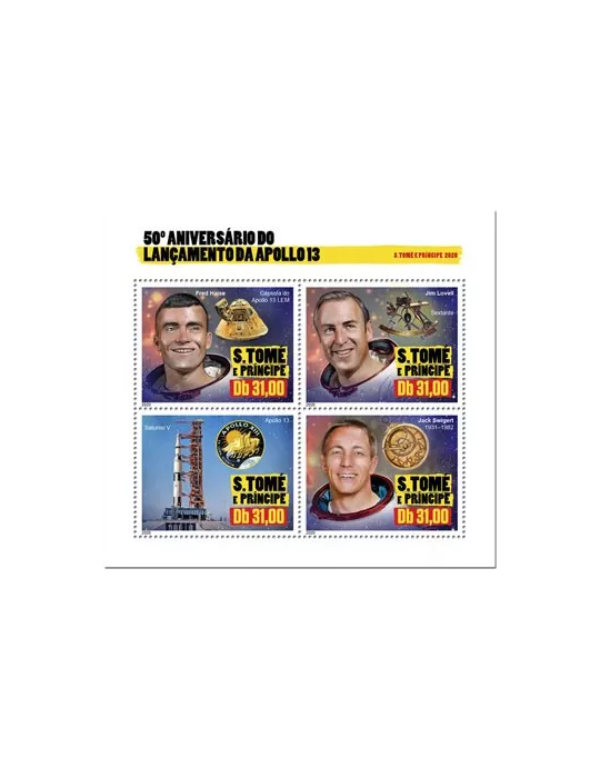 n° 7036/7039 - Timbre SAINT-THOMAS ET PRINCE Poste