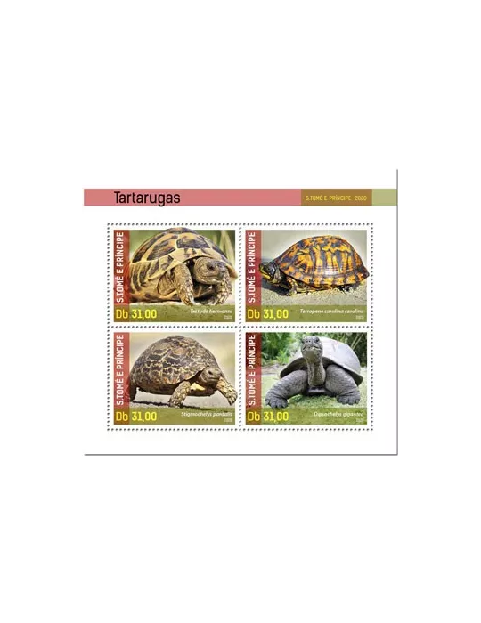 n° 7072/7075 - Timbre SAINT-THOMAS ET PRINCE Poste