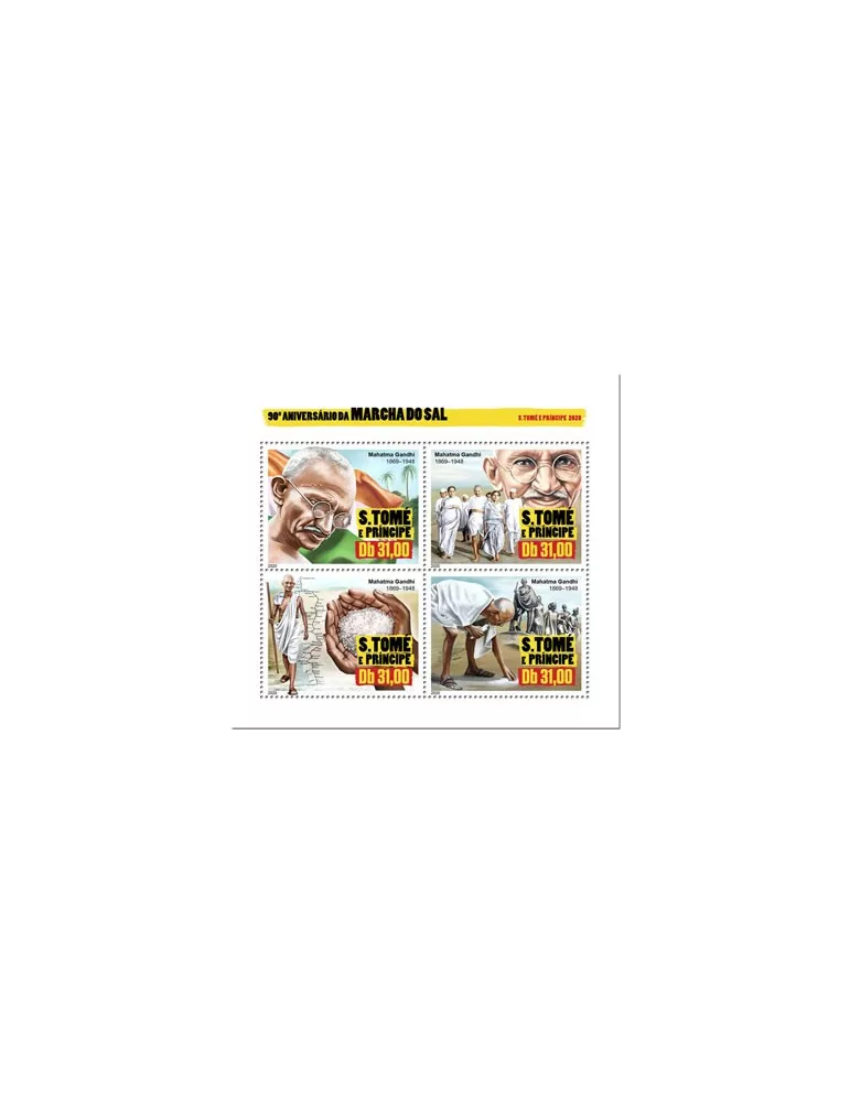 n° 7088/7091 - Timbre SAINT-THOMAS ET PRINCE Poste