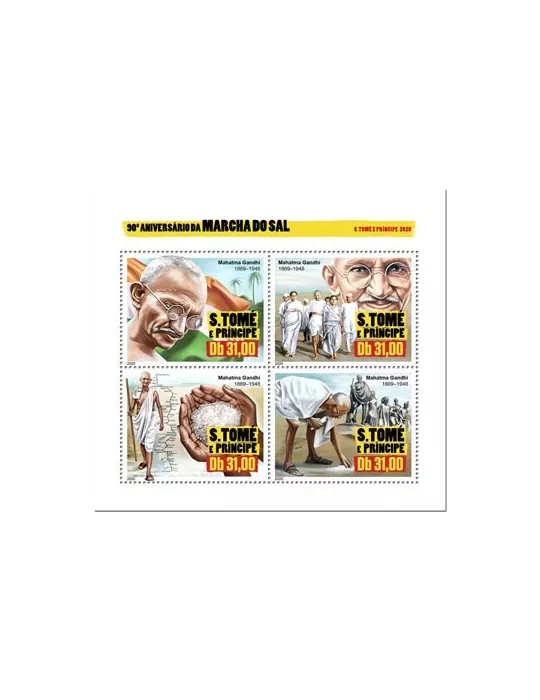 n° 7088/7091 - Timbre SAINT-THOMAS ET PRINCE Poste