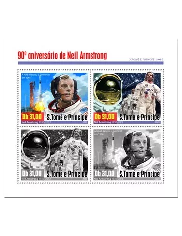 n° 7112/7115 - Timbre SAINT-THOMAS ET PRINCE Poste