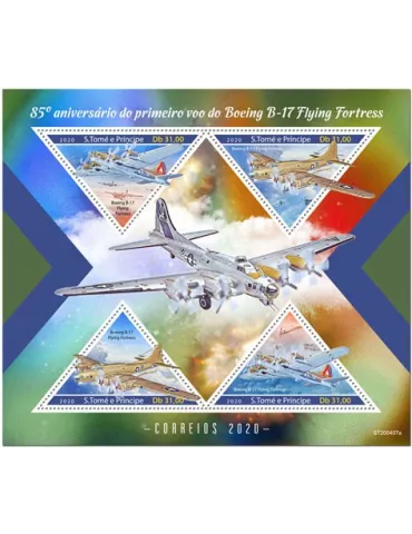 n° 7182/7185 - Timbre SAINT-THOMAS ET PRINCE Poste