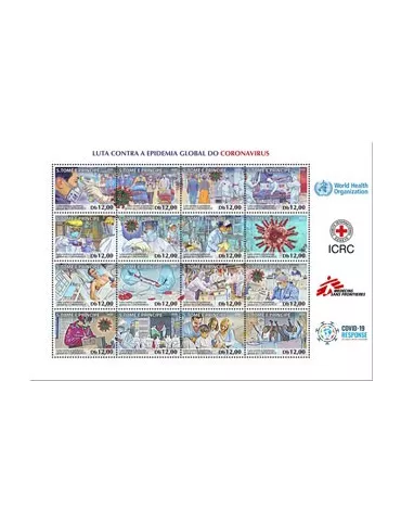 n° 7218/7233 - Timbre SAINT-THOMAS ET PRINCE Poste