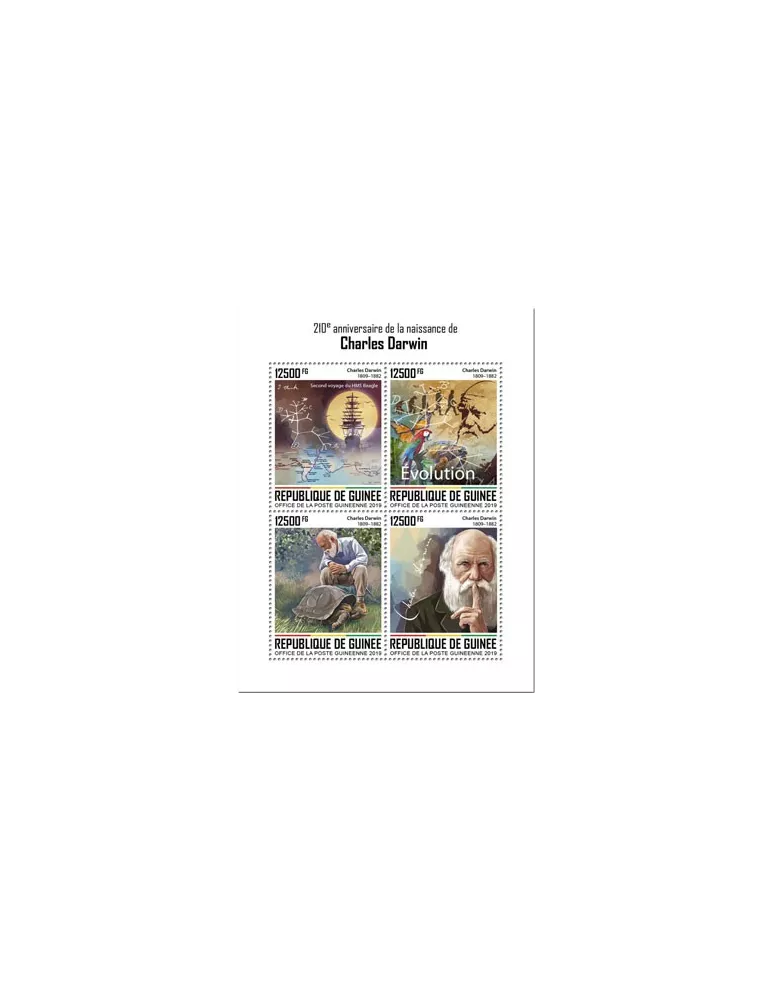 n° 10135/10138 - Timbre GUINEE Poste