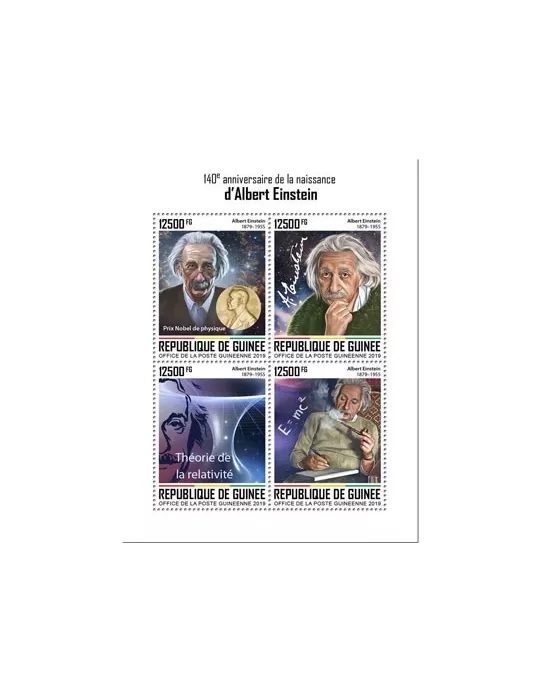 n° 10139/10142 - Timbre GUINEE Poste