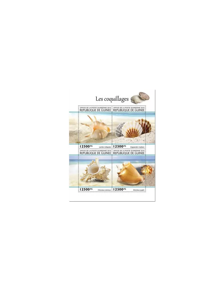 n° 10195/10198 - Timbre GUINEE Poste