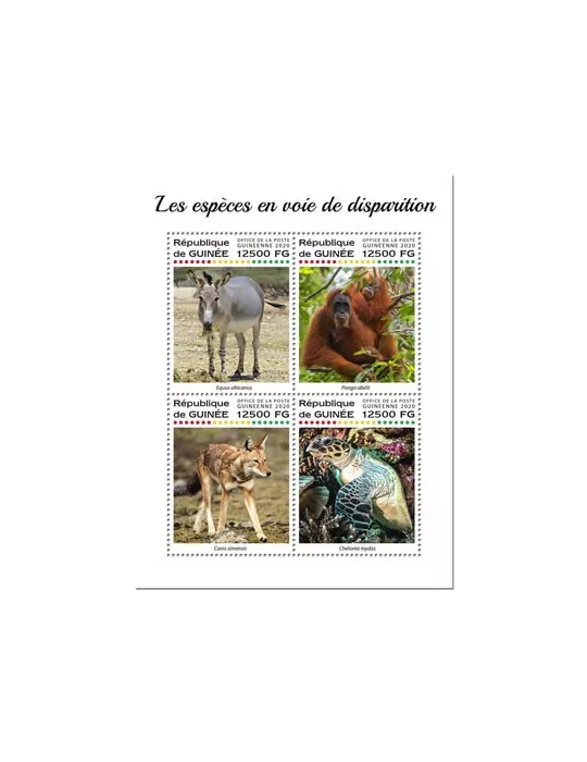 n° 10271/10274 - Timbre GUINEE Poste