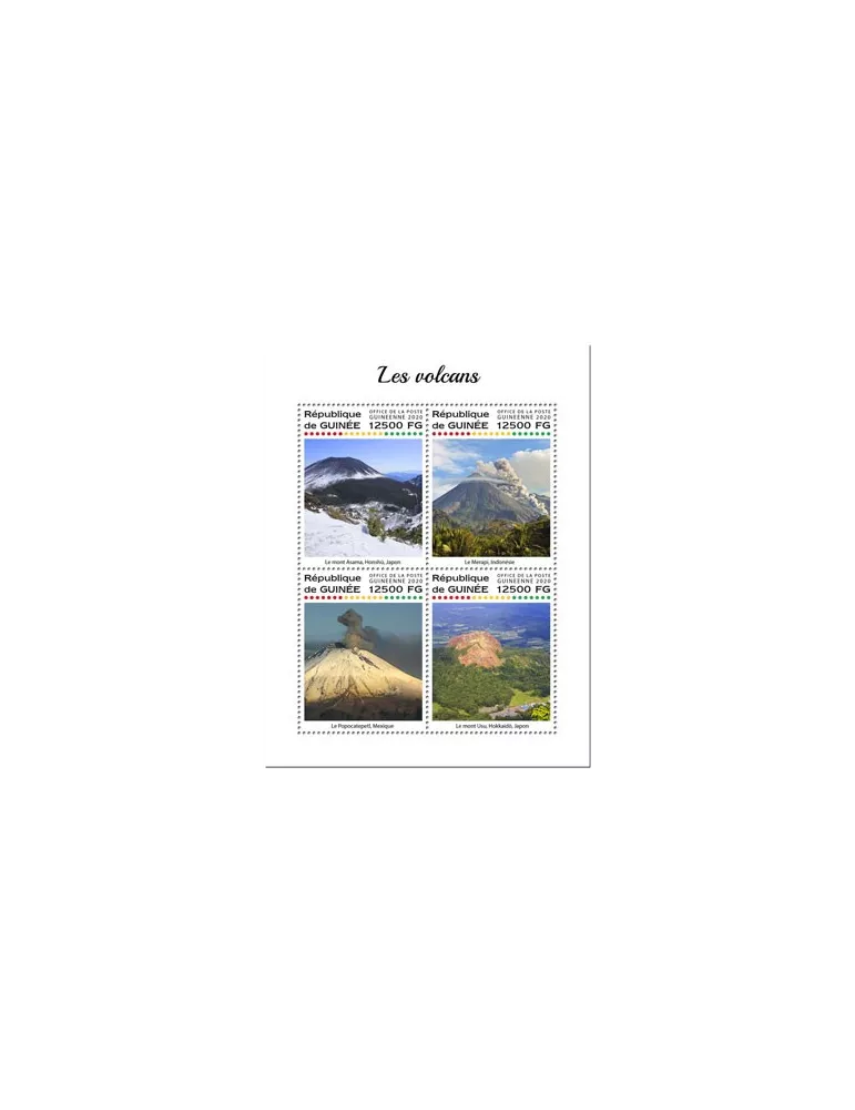 n° 10299/10302 - Timbre GUINEE Poste