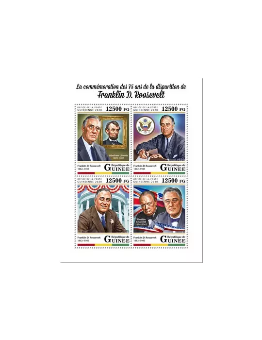 n° 10335/10338 - Timbre GUINEE Poste