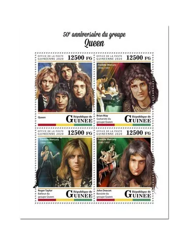 n° 10343/10346 - Timbre GUINEE Poste