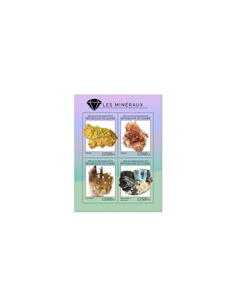 n° 9781/9784 - Timbre GUINEE Poste