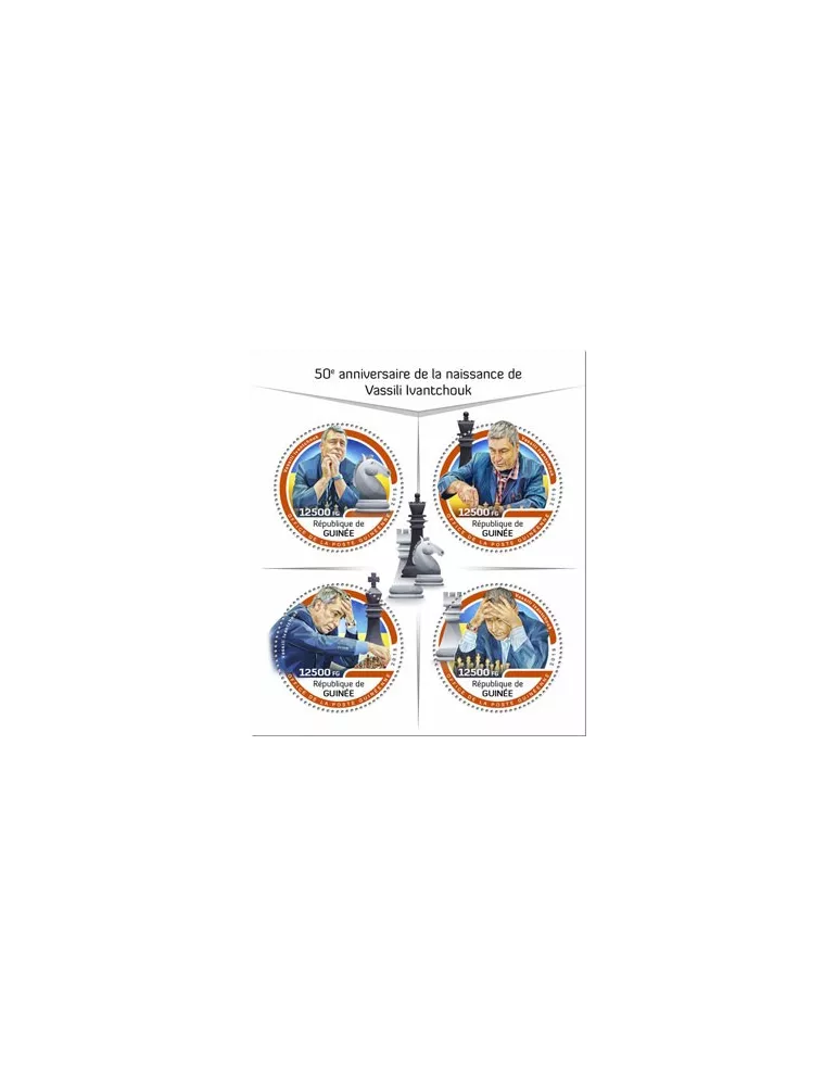 n° 9789/9792 - Timbre GUINEE Poste