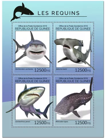 n° 9797/9800 - Timbre GUINEE Poste