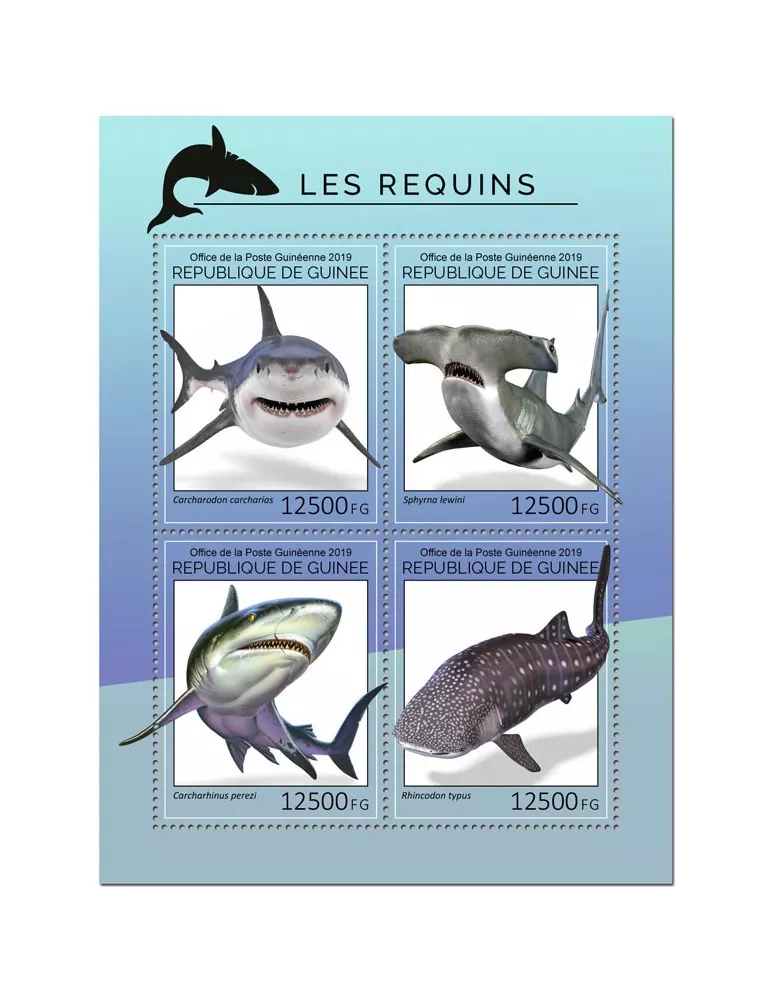 n° 9797/9800 - Timbre GUINEE Poste