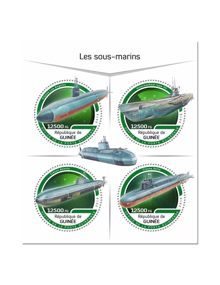 n° 9813/9816 - Timbre GUINEE Poste