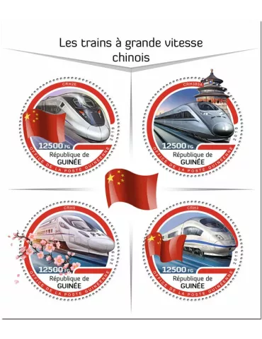 n° 9837/9840 - Timbre GUINEE Poste