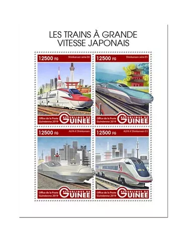 n° 9925/9928 - Timbre GUINEE Poste