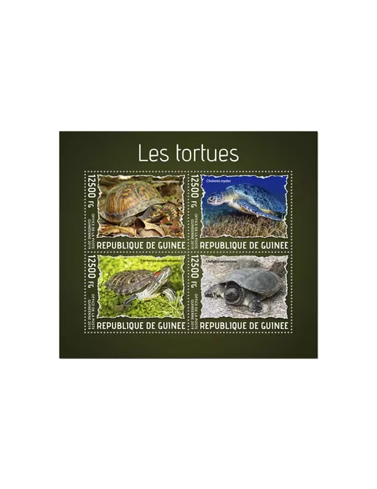 n° 9981/9984 - Timbre GUINEE Poste