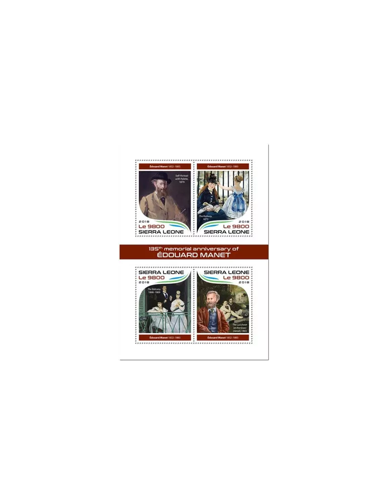 n° 7845/7848 - Timbre SIERRA LEONE Poste