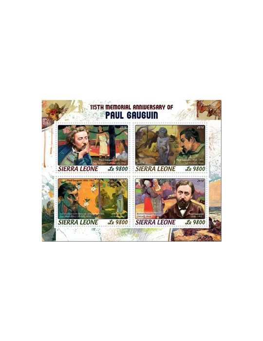 n° 7913/7916 - Timbre SIERRA LEONE Poste